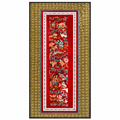 Embroidered Textile Panel